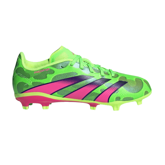 Botas de fútbol para terreno firme para jóvenes Adidas Predator League Generation Pred