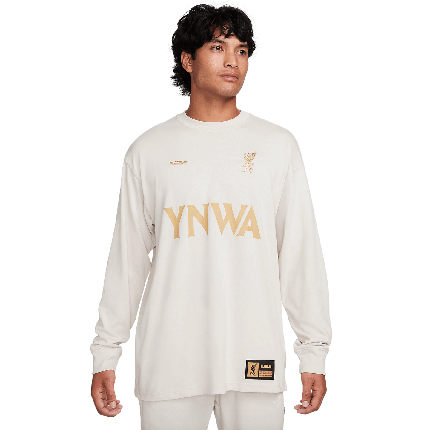 LFC×レブロンホワイト ジャージセット YNWA Nike Liverpool x LeBron Long Sleeve Tee – Stefans Soccer