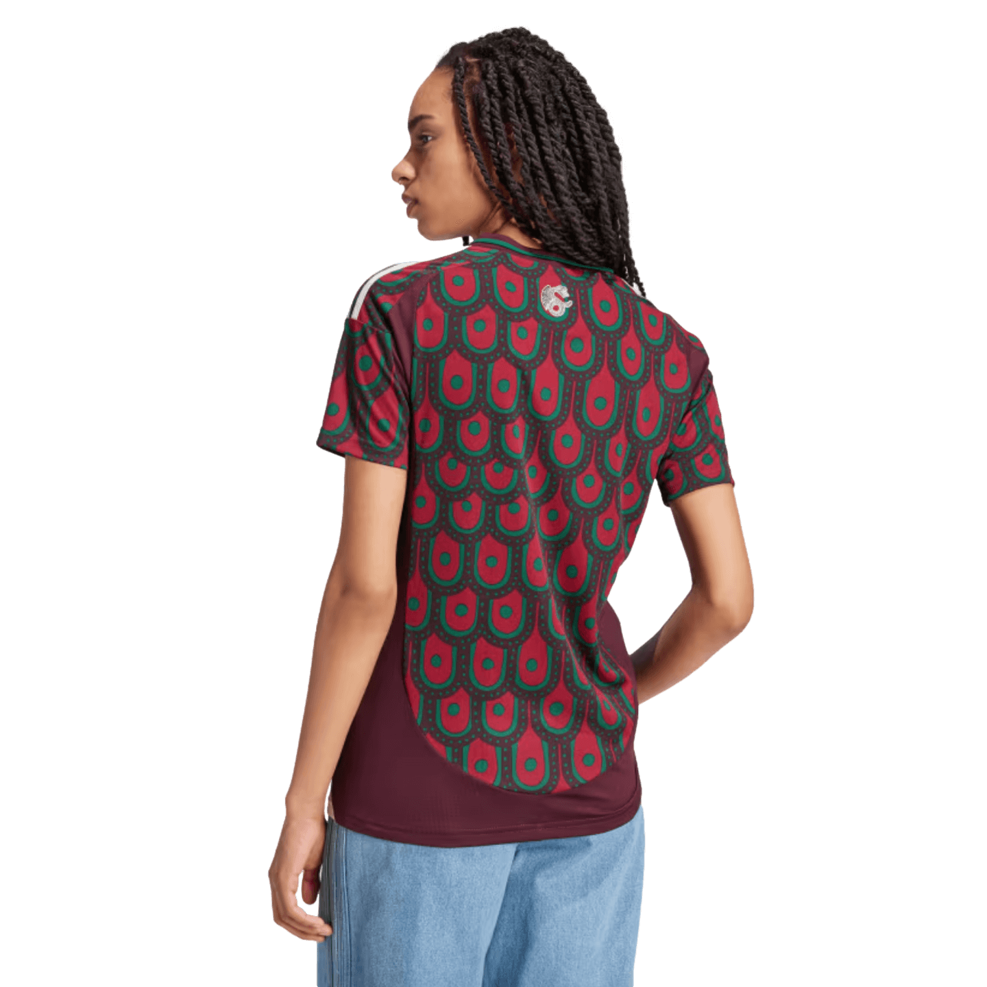 Camiseta local de fútbol Adidas México 2024 para mujer IP6363