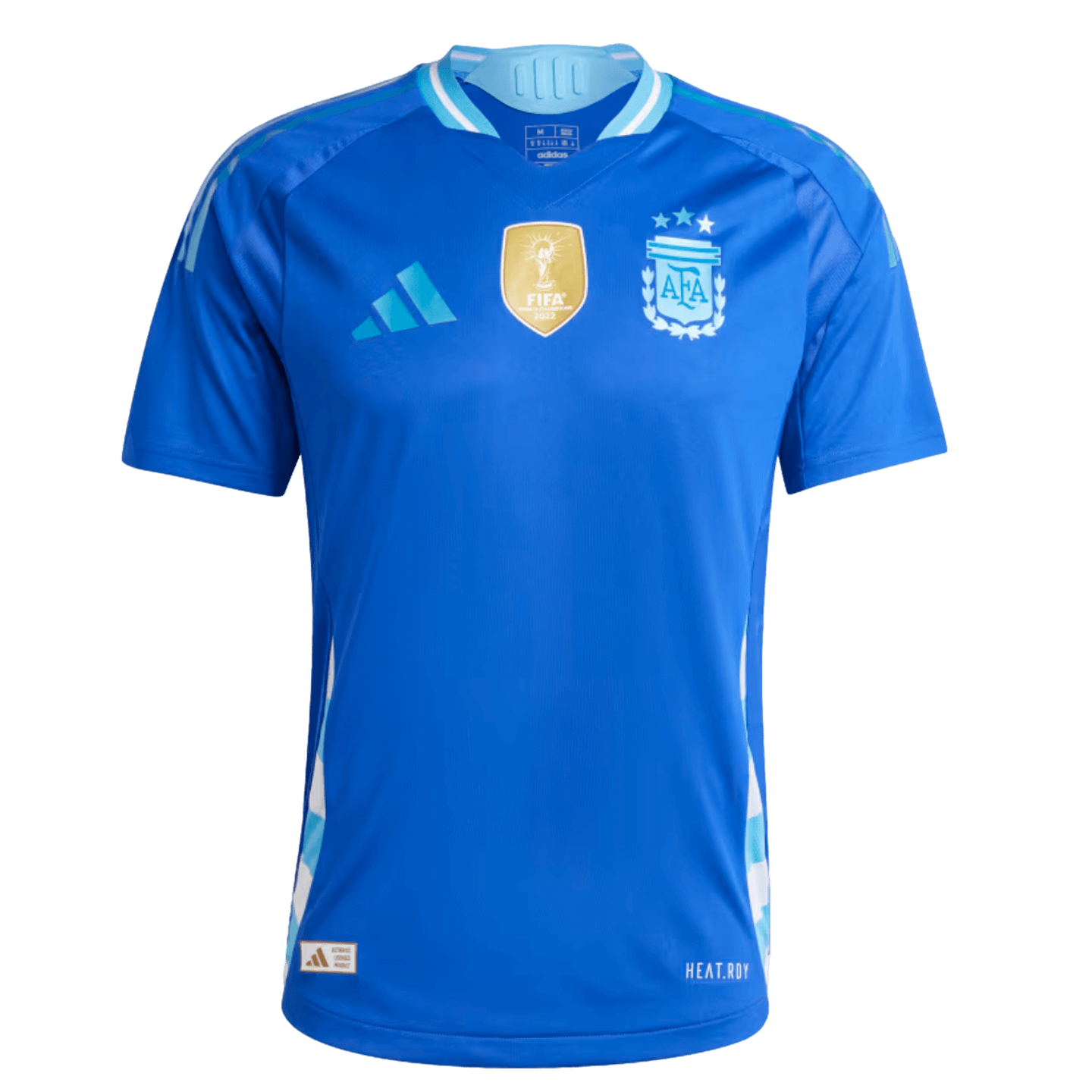 Camiseta visitante auténtica de Argentina 2024 de Adidas