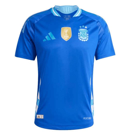 Camiseta visitante auténtica de Argentina 2024 de Adidas