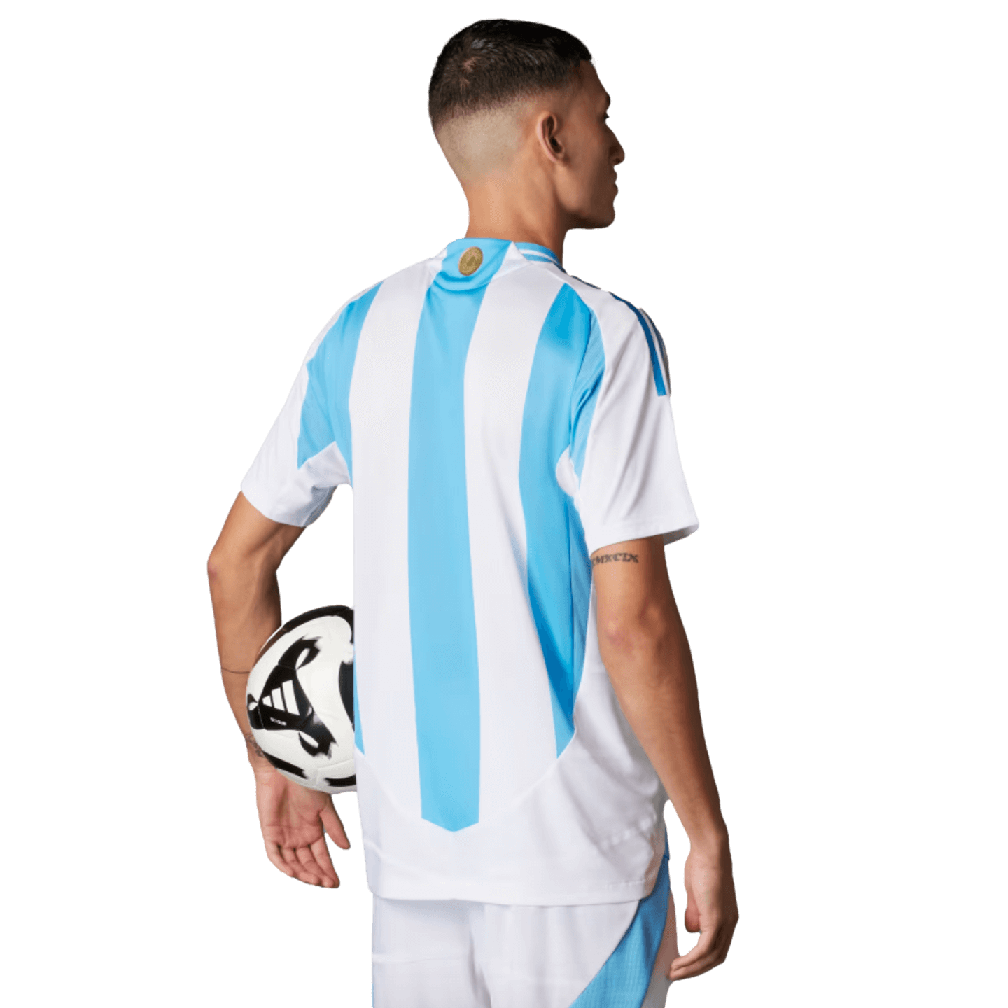 Camiseta local auténtica de Argentina 2024 de Adidas