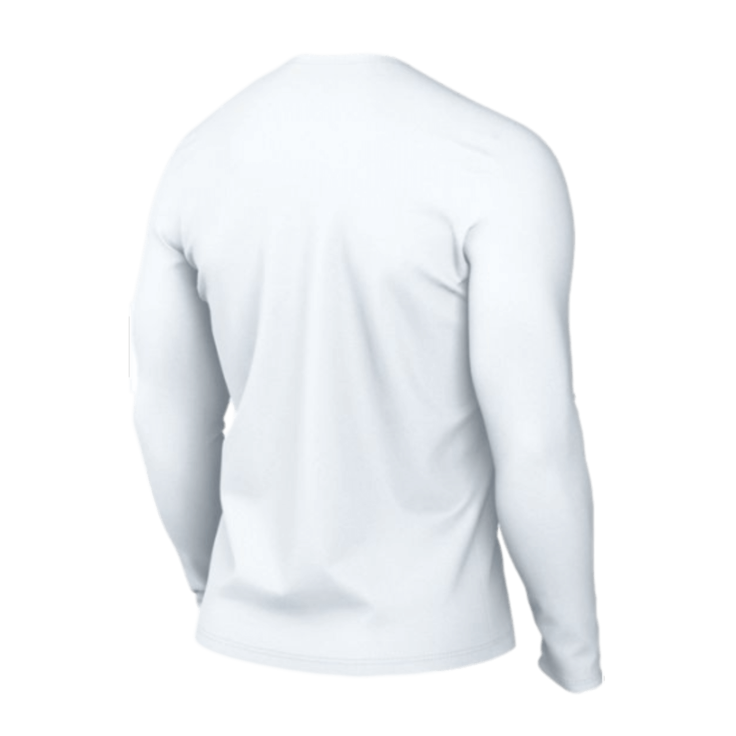 white nike long sleeve shirt