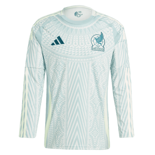 Camiseta visitante de manga larga de Adidas México 2024