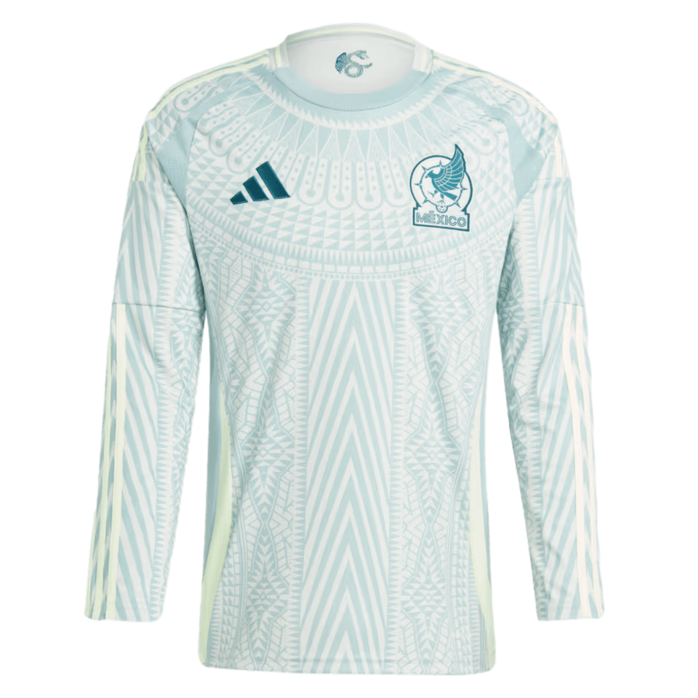 Camiseta visitante de manga larga de Adidas México 2024