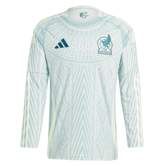 Camiseta visitante de manga larga de Adidas México 2024