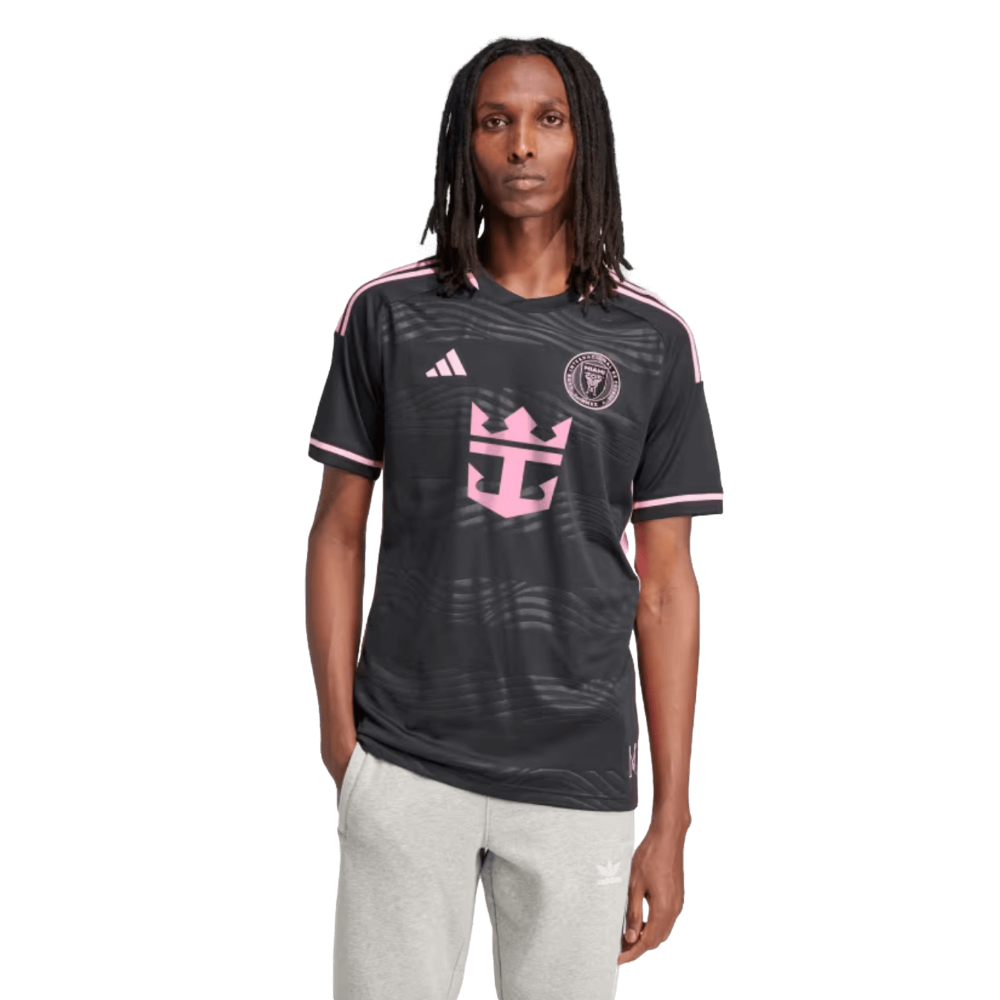 Camiseta de visitante auténtica del Inter Miami 23/24 de Adidas