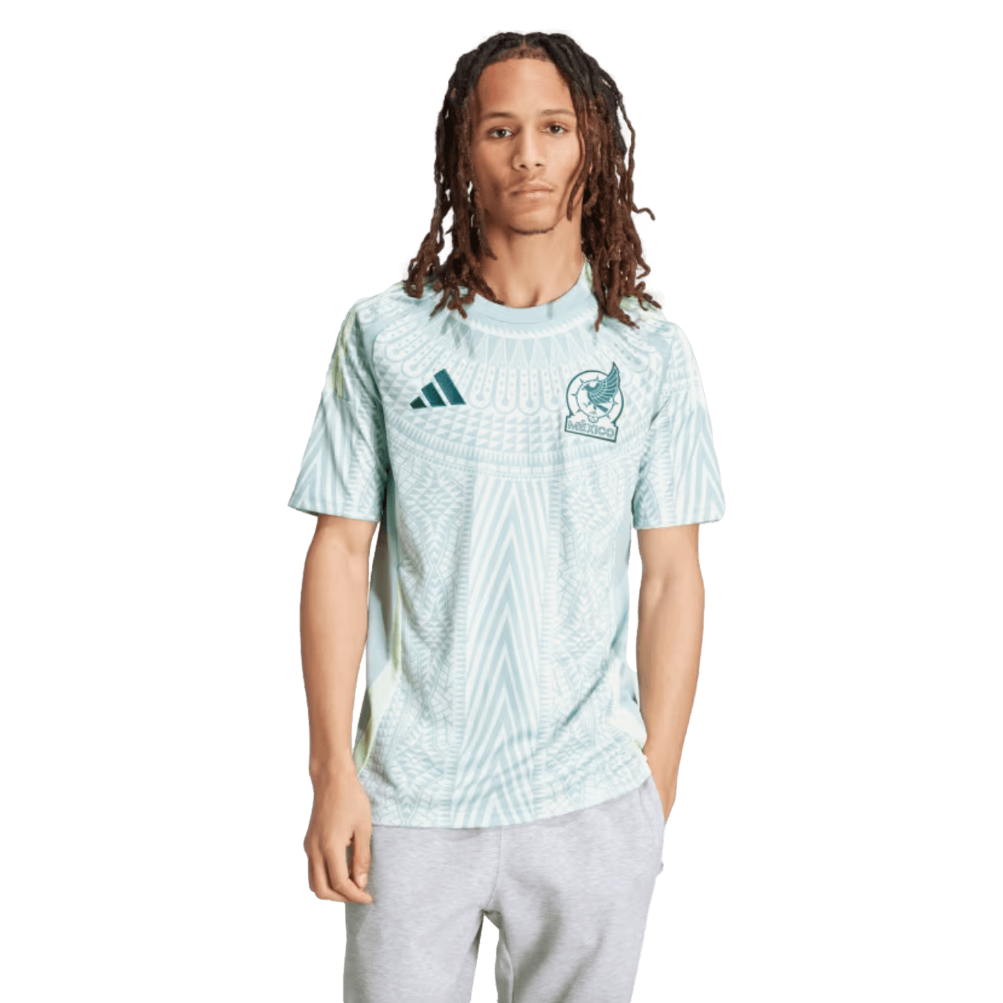 Camiseta visitante Adidas México 2024