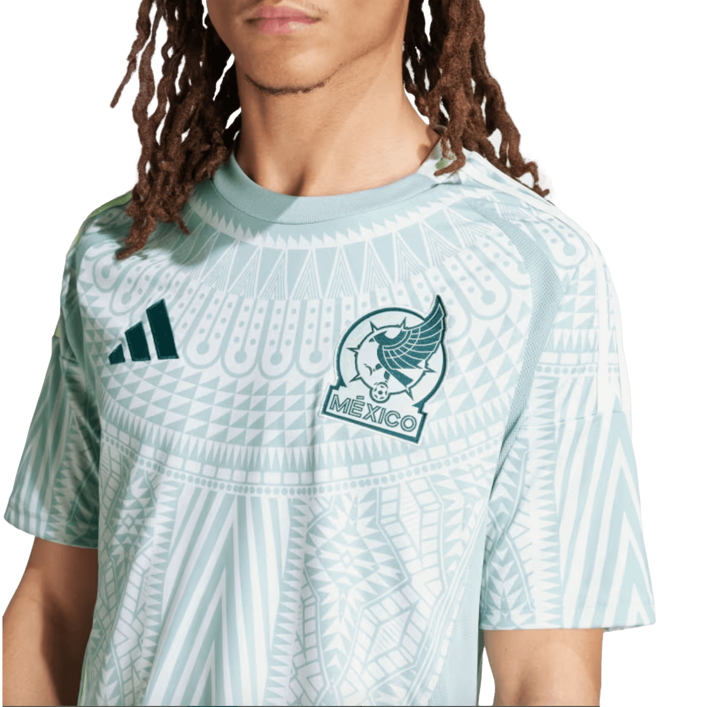 Camiseta visitante Adidas México 2024