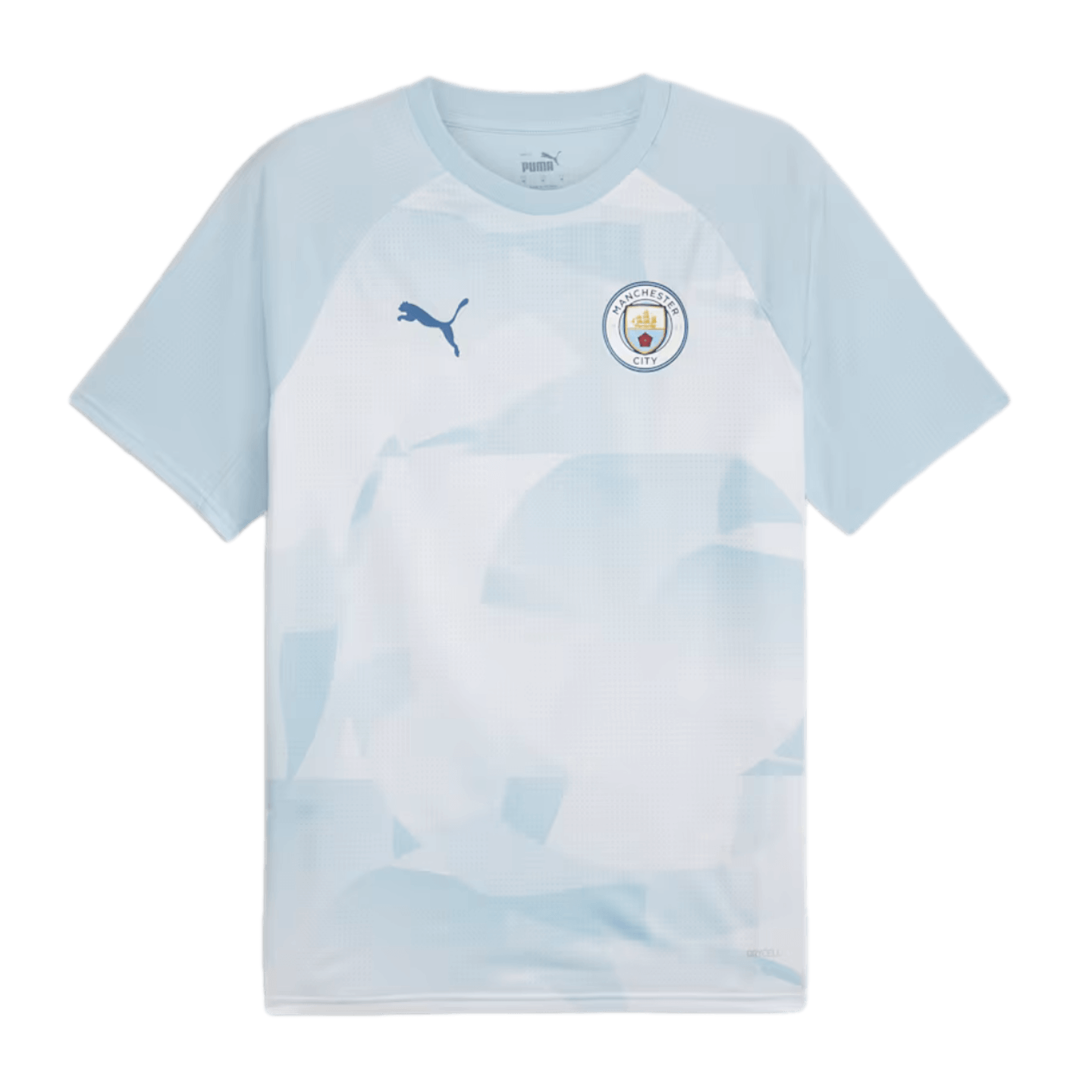 Camiseta de prepartido del Manchester City de Puma