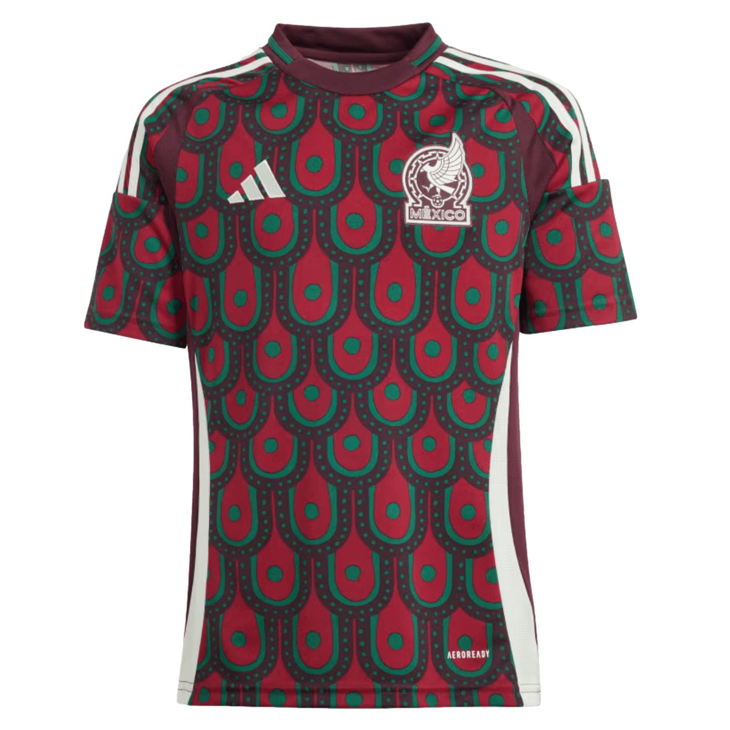 Camiseta local juvenil Adidas México 2024