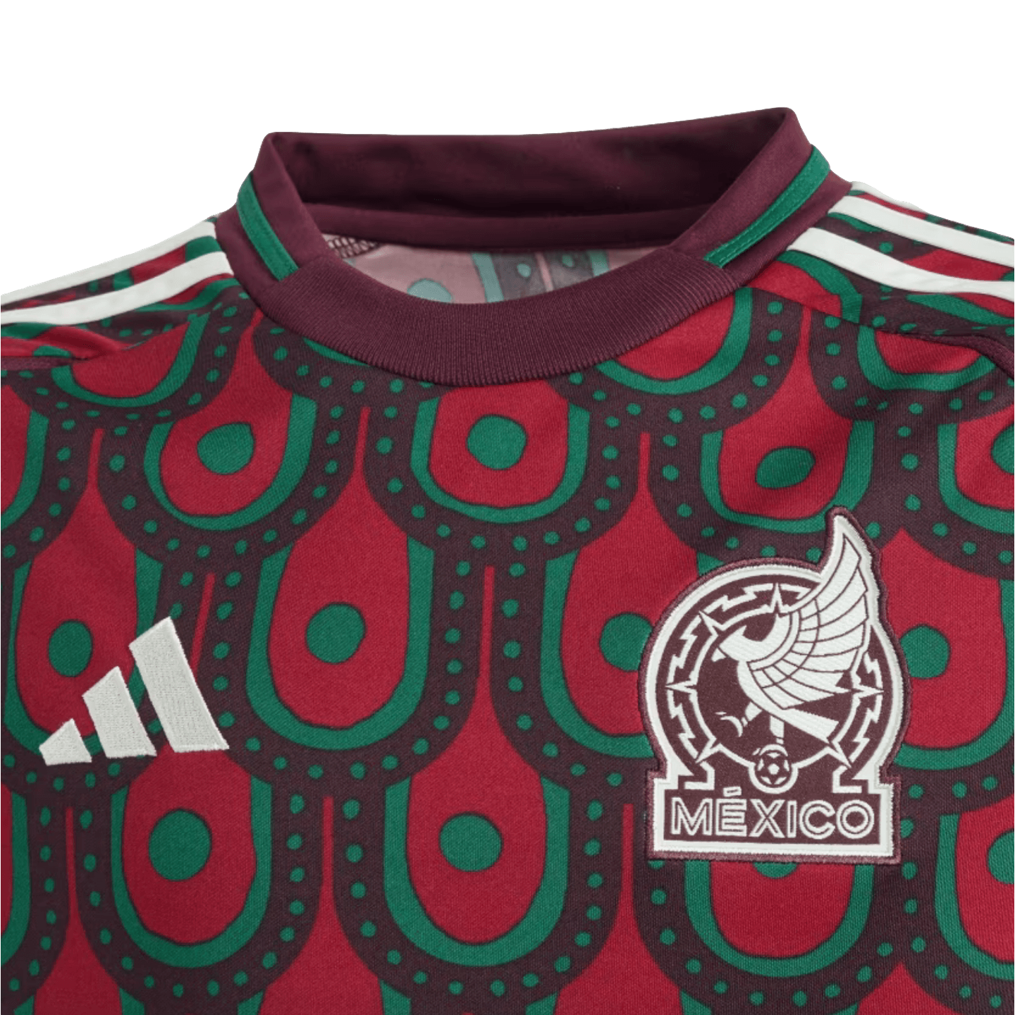 Camiseta local juvenil Adidas México 2024