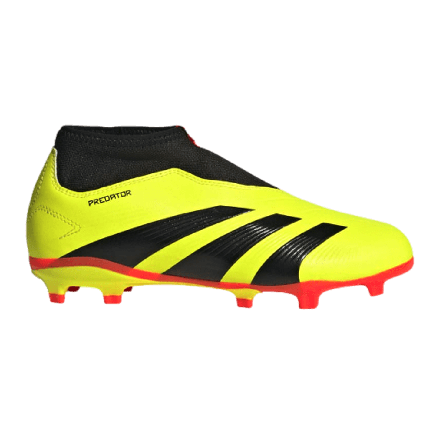 Botas de fútbol para terreno firme sin cordones Adidas Predator League para jóvenes