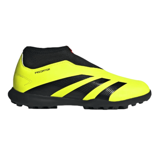 Zapatillas de césped artificial sin cordones Adidas Predator League para jóvenes