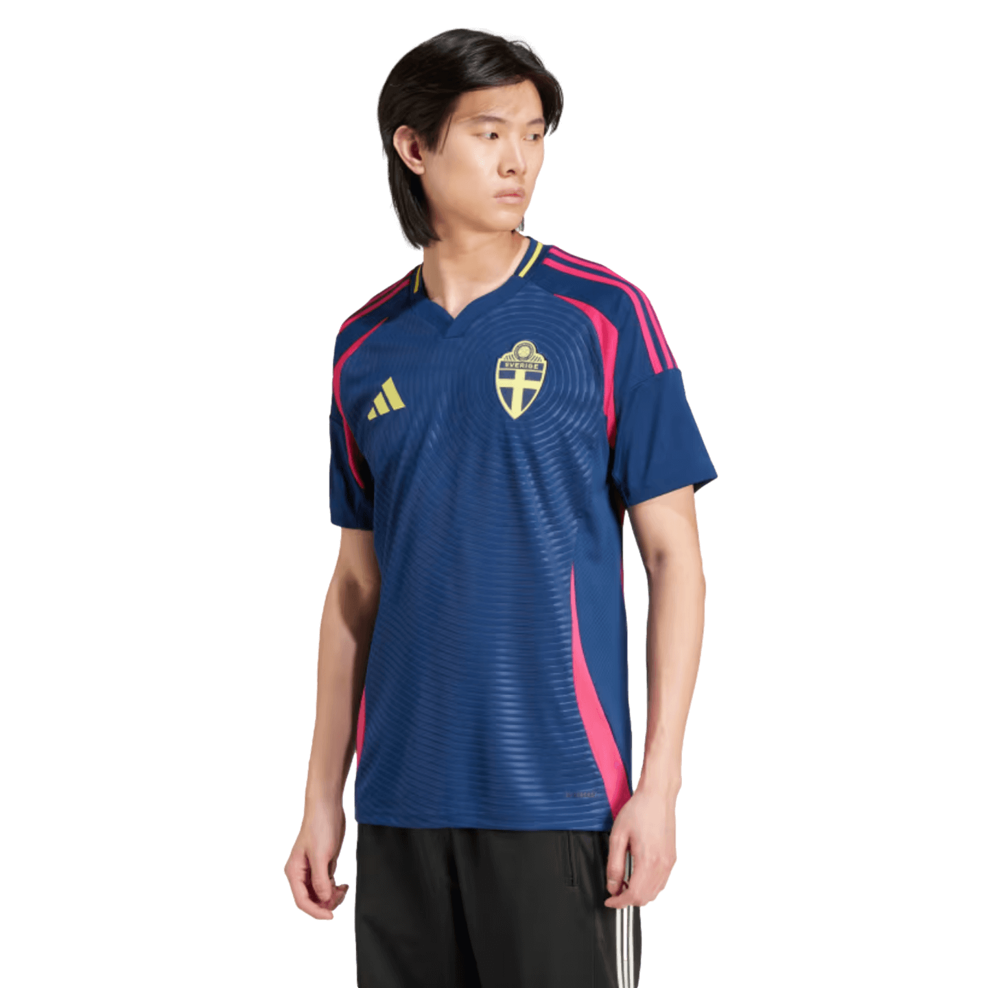 Camiseta visitante de Adidas de Suecia 2024