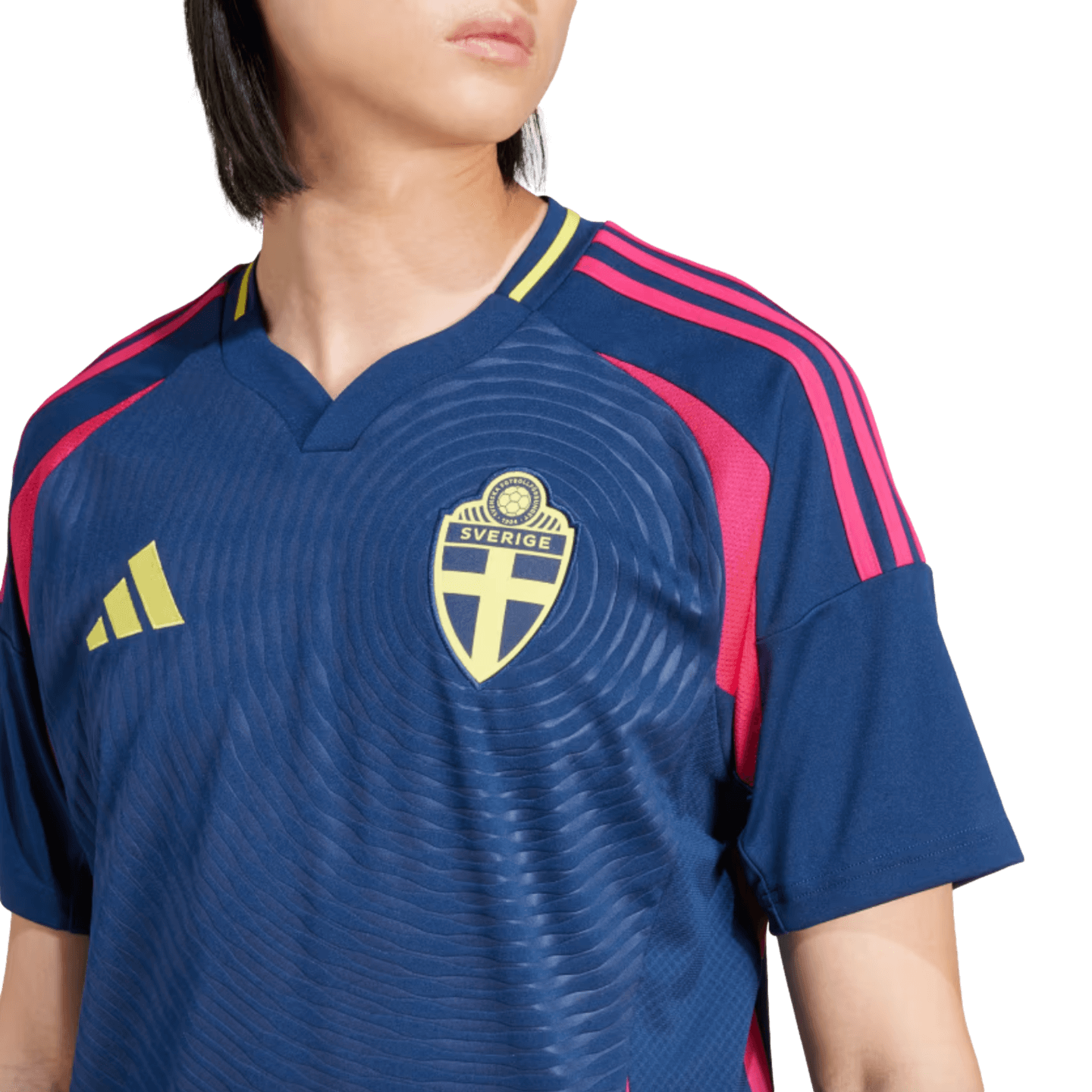 Camiseta visitante de Adidas de Suecia 2024