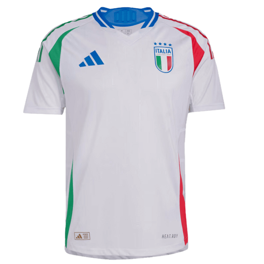 Camiseta de visitante auténtica de Italia 2024 de Adidas