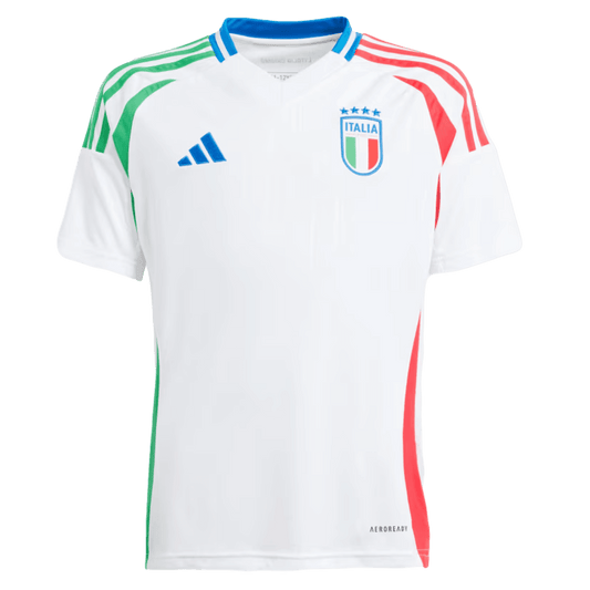 Camiseta visitante juvenil Adidas Italia 2024