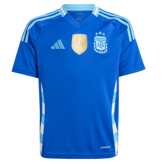 Camiseta visitante juvenil Adidas Argentina 2024