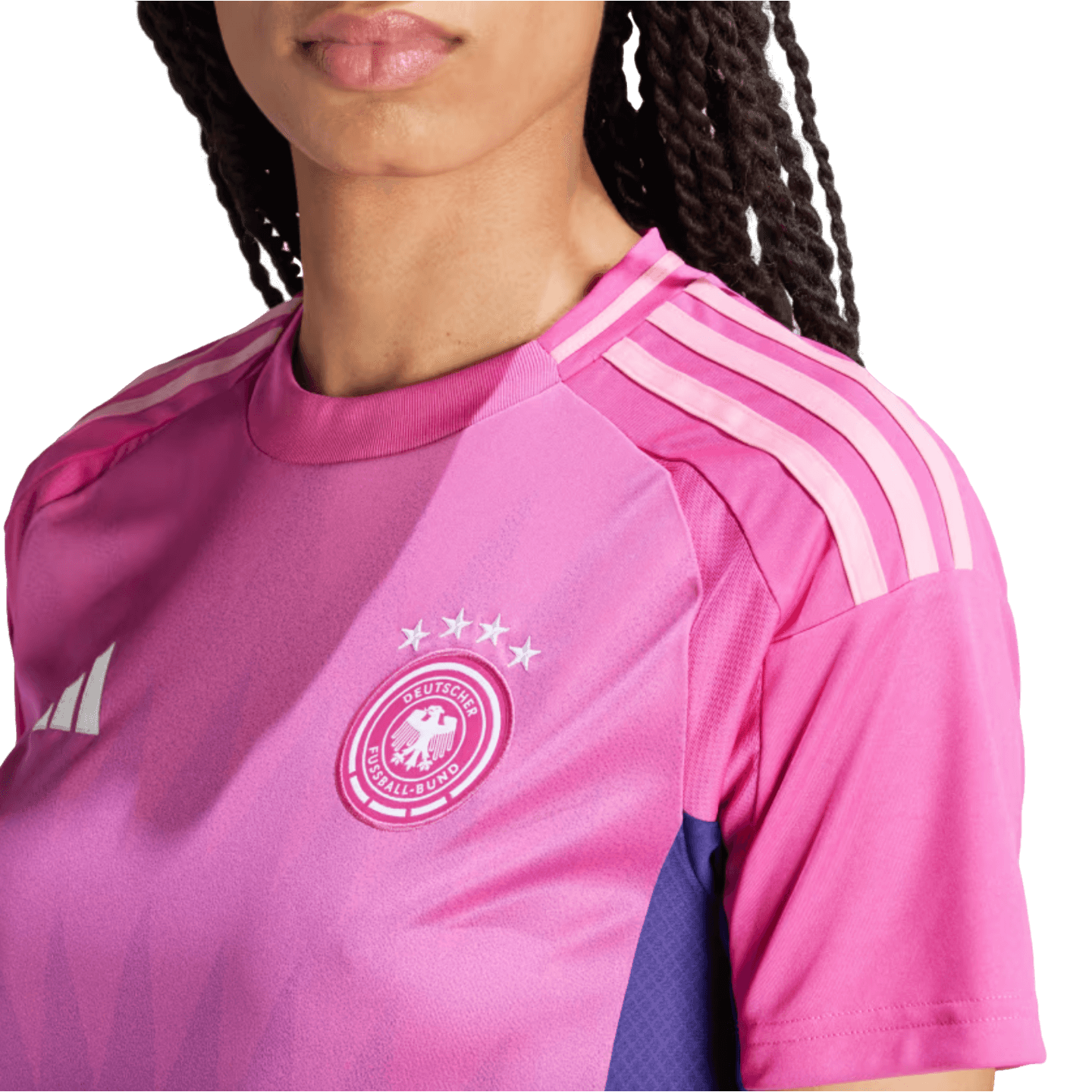 Camiseta visitante de mujer Adidas de Alemania 2024