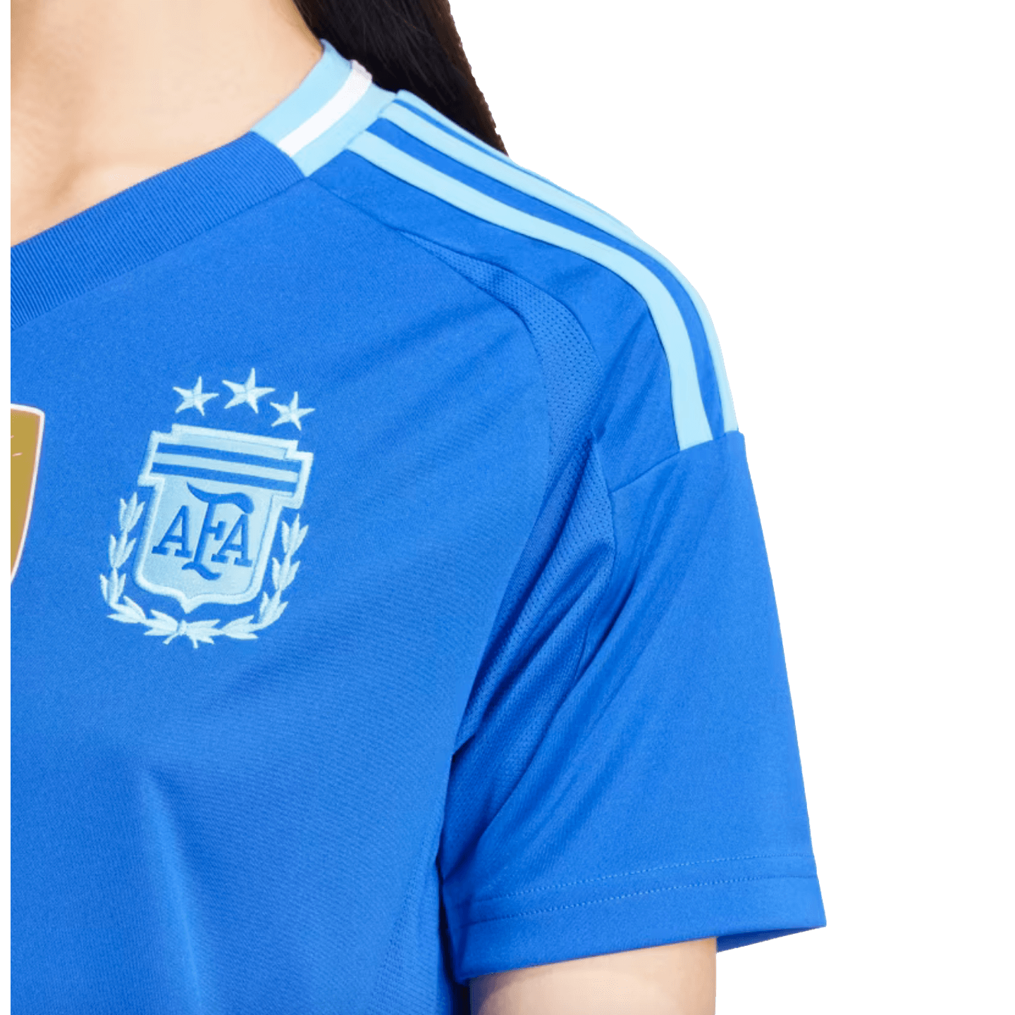 Camiseta visitante Adidas Argentina 2024 para mujer