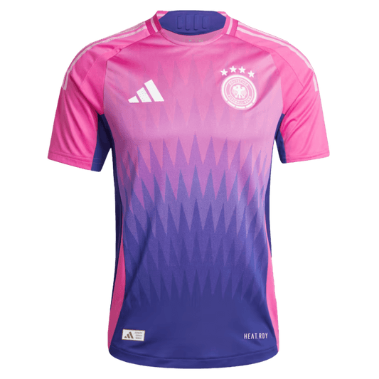 Camiseta de visitante auténtica de Alemania 2024 de Adidas