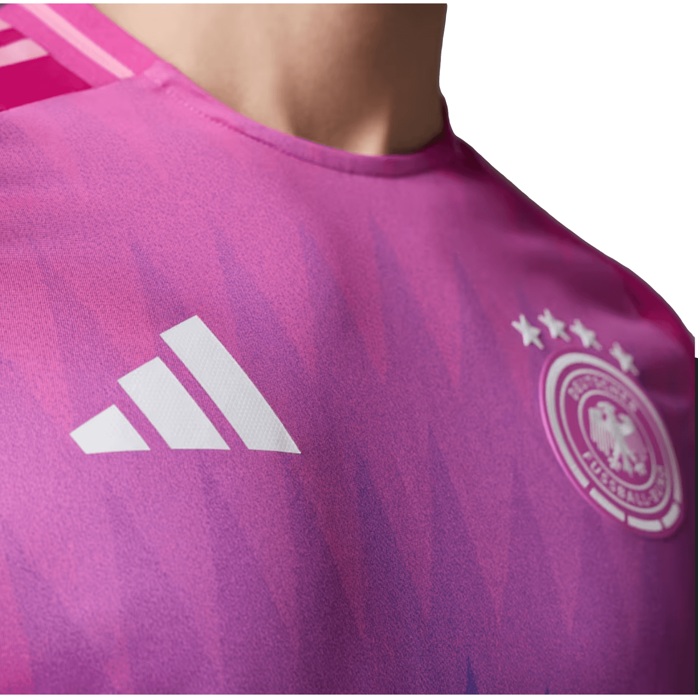 Camiseta de visitante auténtica de Alemania 2024 de Adidas