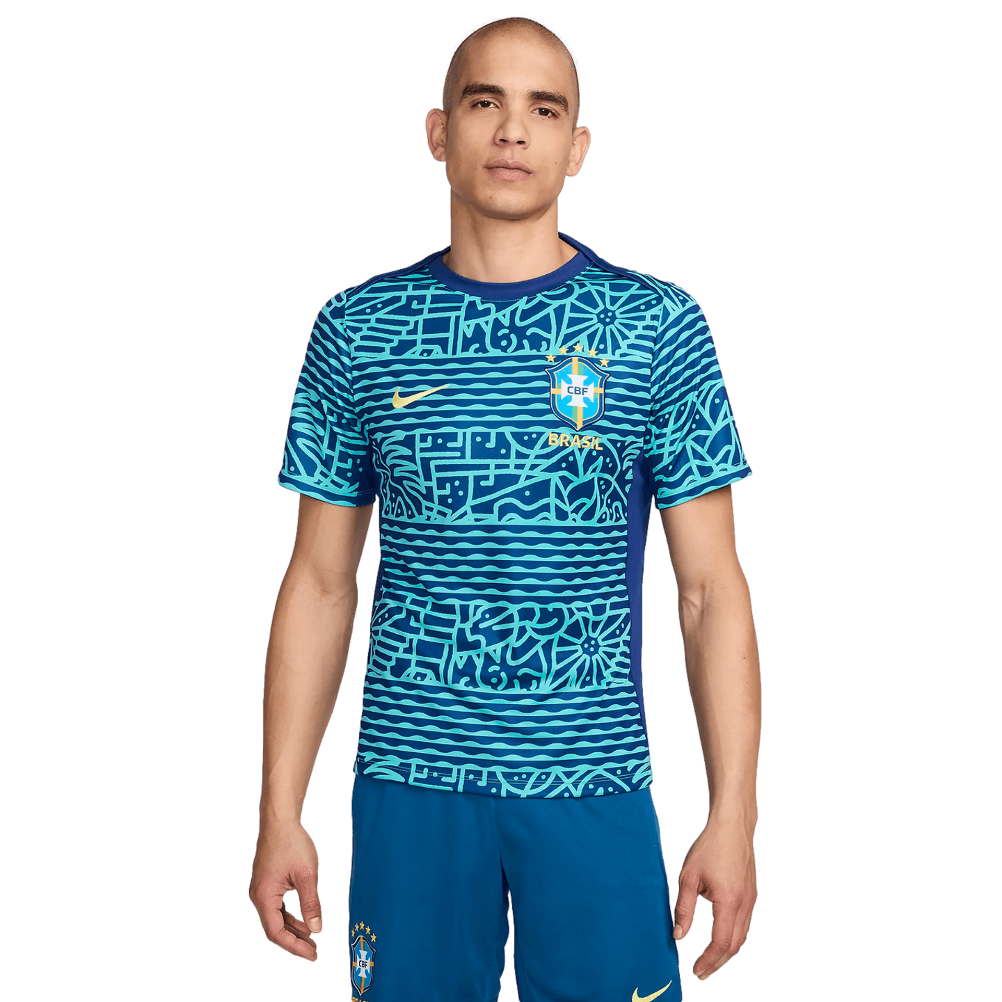 Camiseta prepartido Nike Brasil Academy Pro