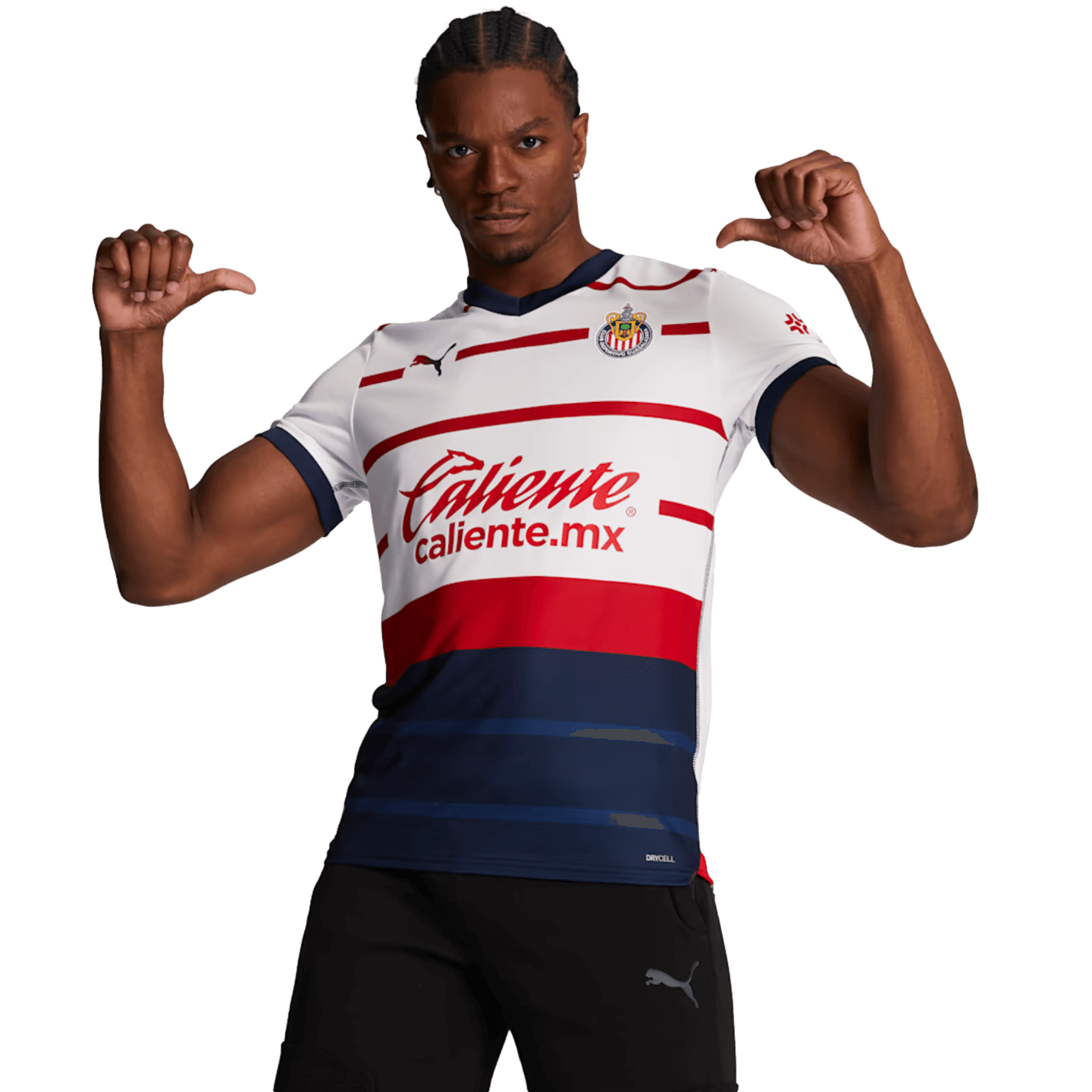 Camiseta de visitante auténtica de Puma Chivas 23/24