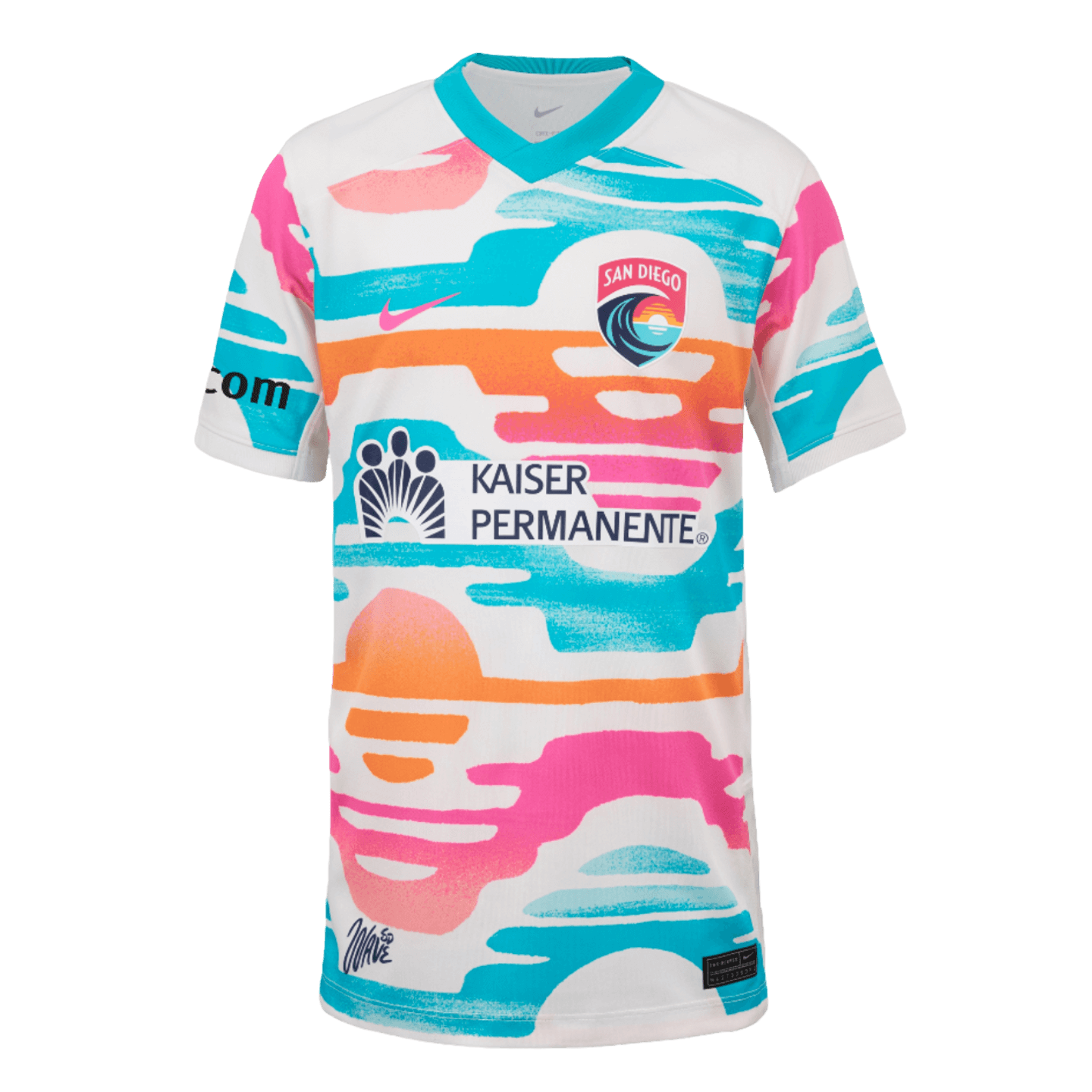 Camiseta local Nike San Diego Wave 2024 para jóvenes