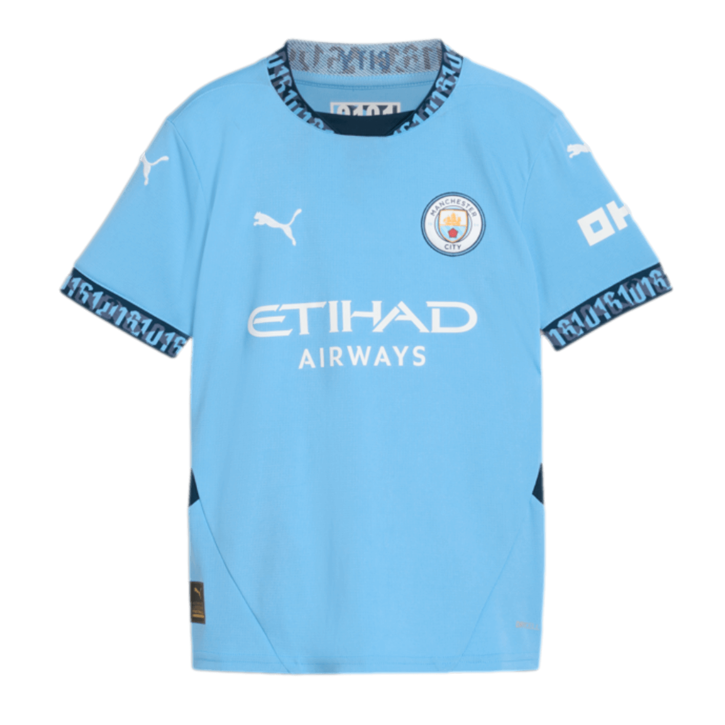 Camiseta local juvenil Puma Manchester City 24/25