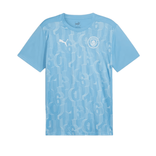 Camiseta de prepartido del Manchester City de Puma