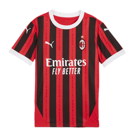 Camiseta local juvenil Puma del AC Milan 24/25