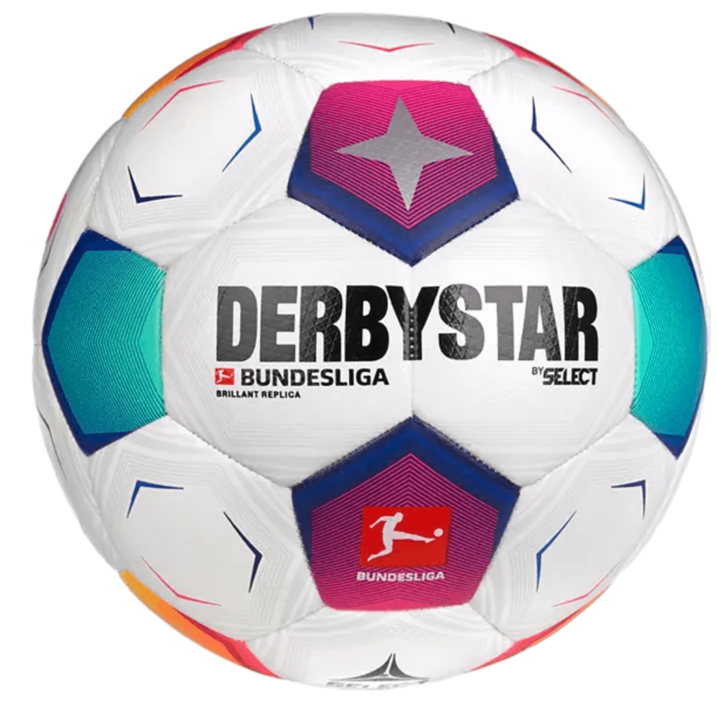 Seleccione el balón de fútbol réplica Derbystar Bundesliga 23/24