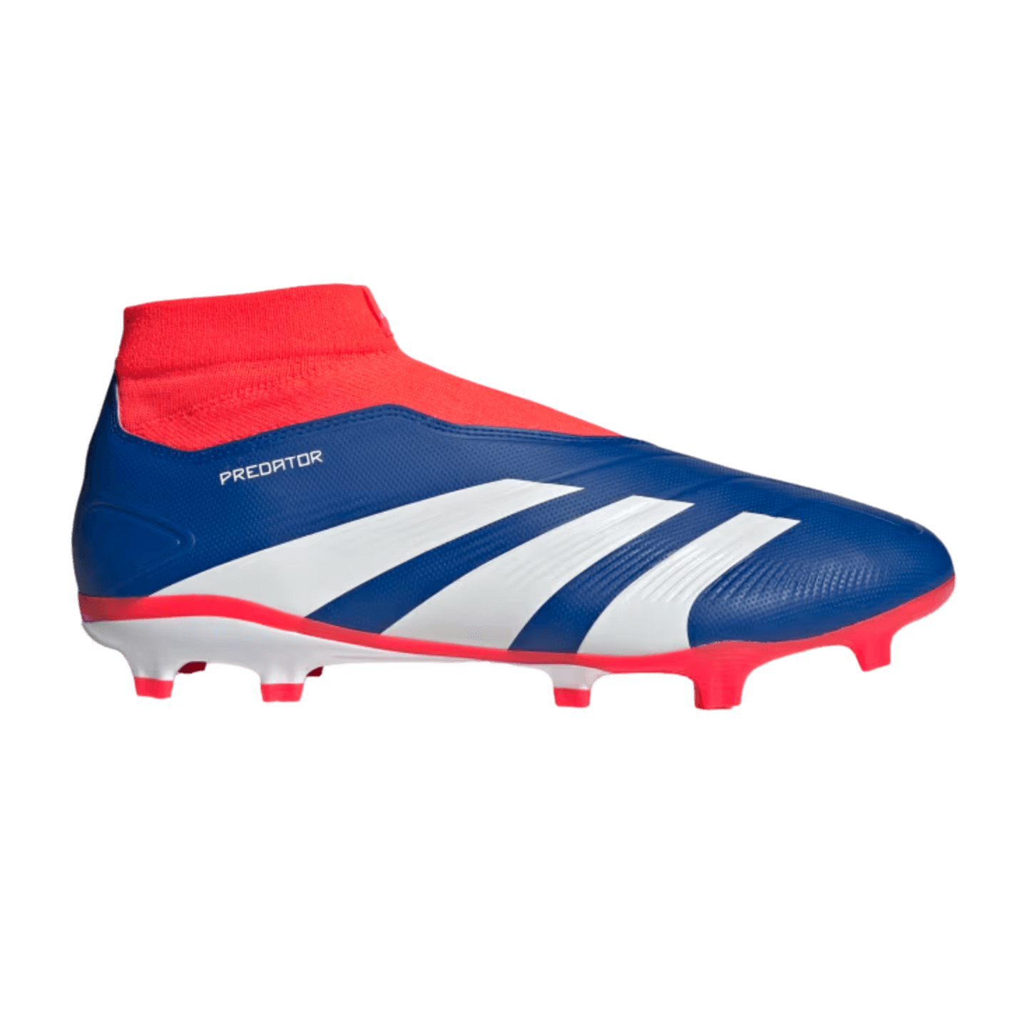 Botas de fútbol sin cordones Adidas Predator League para terreno firme