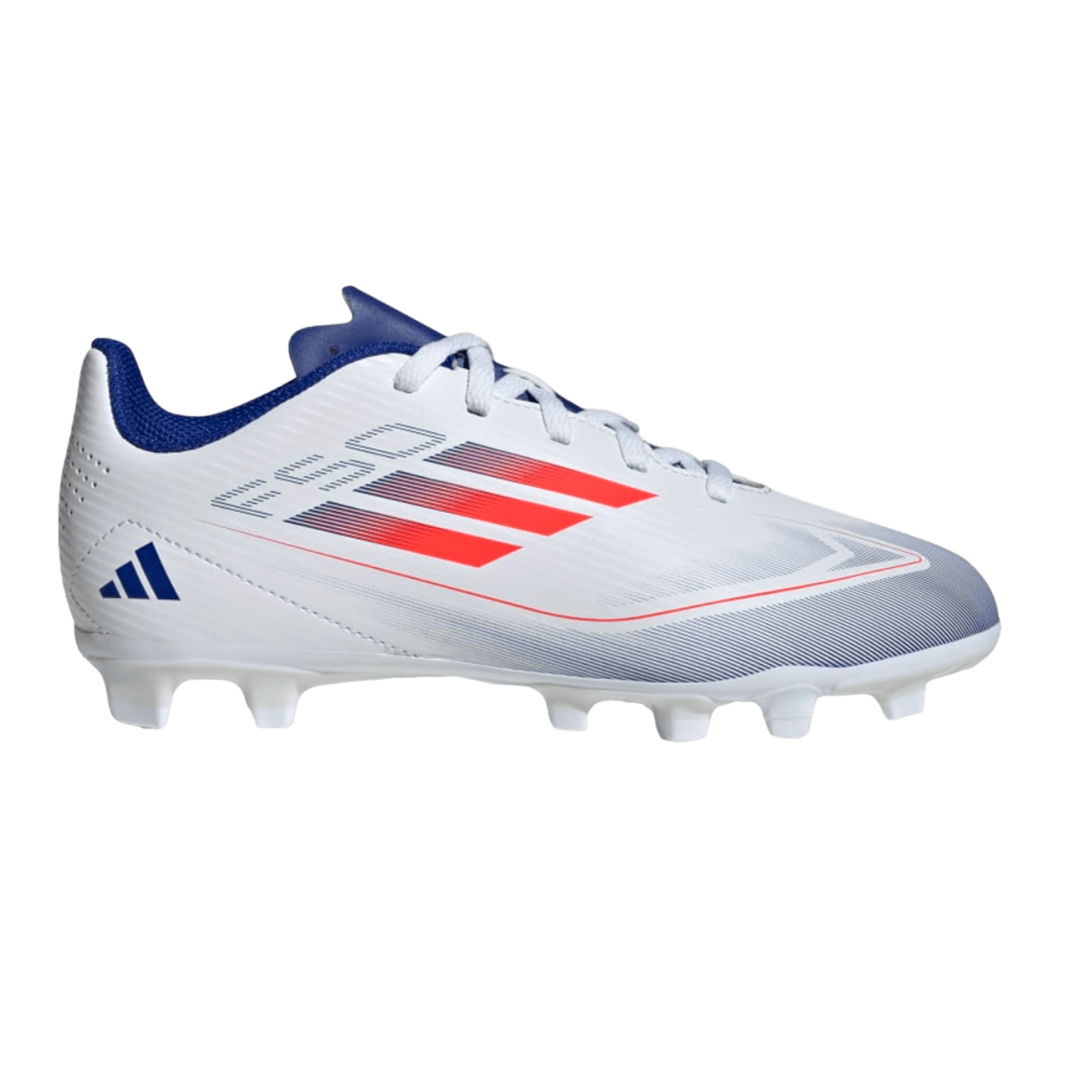 Botas de fútbol para terreno firme para jóvenes Adidas F50 Club