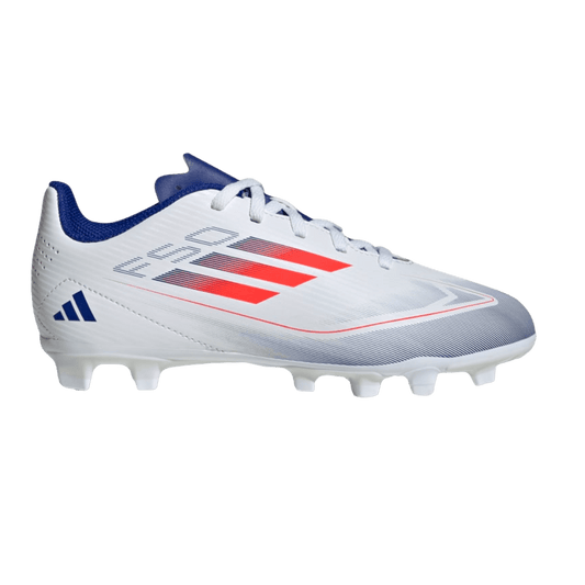 Botas de fútbol para terreno firme para jóvenes Adidas F50 Club