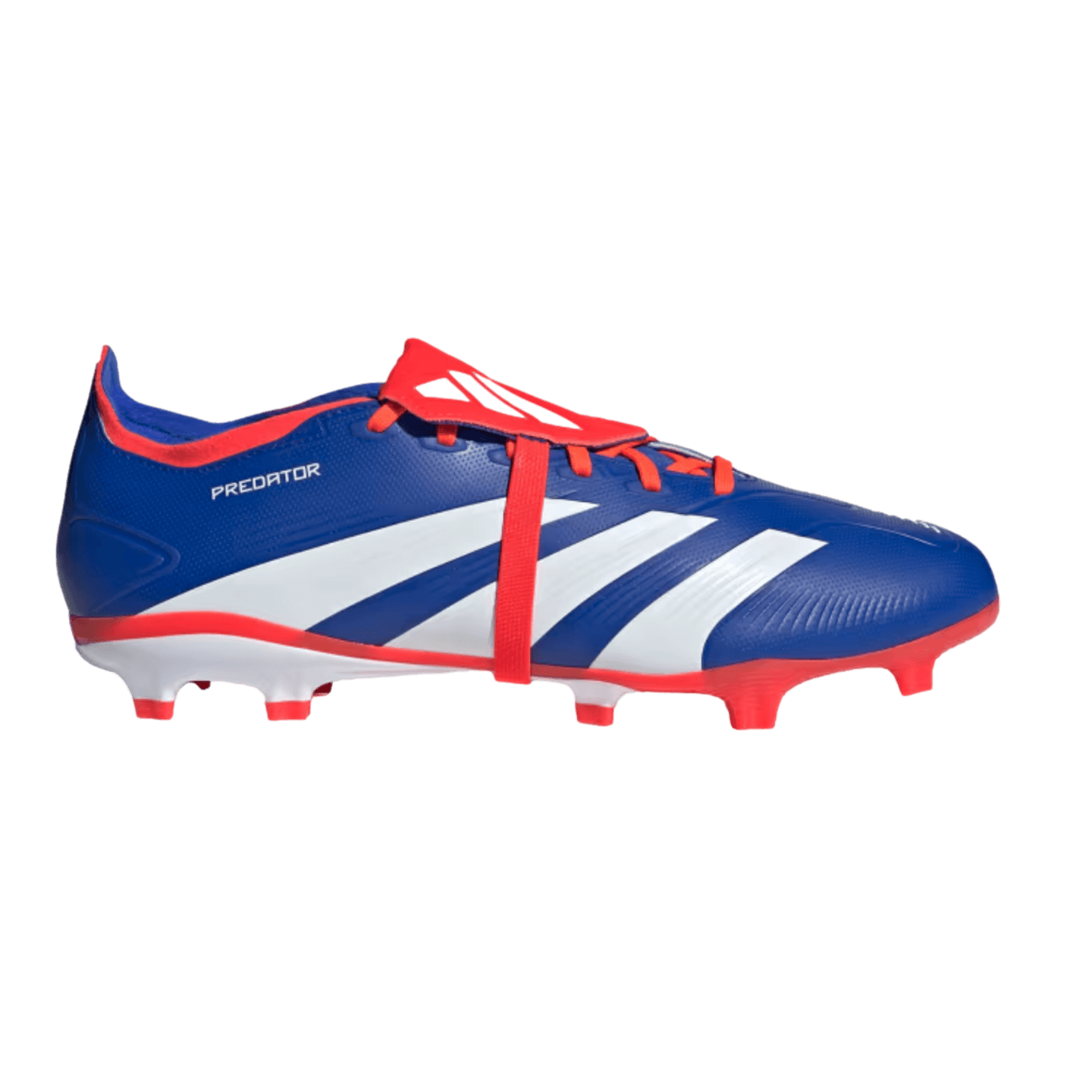 Botas de fútbol Adidas Predator League con lengüeta plegable para terreno firme