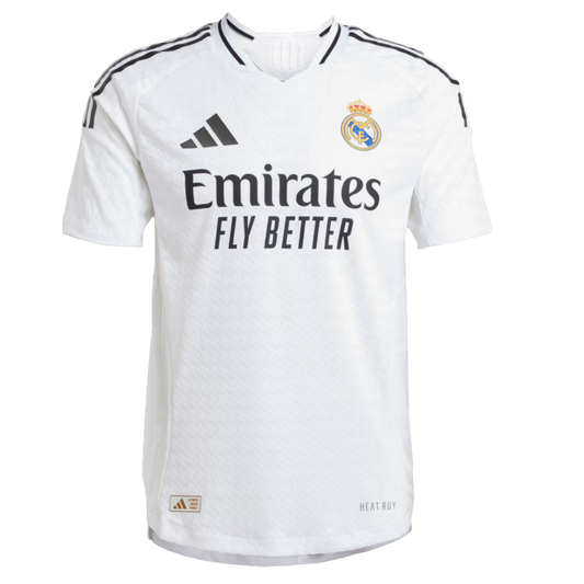 Camiseta local auténtica del Real Madrid 24/25 de Adidas