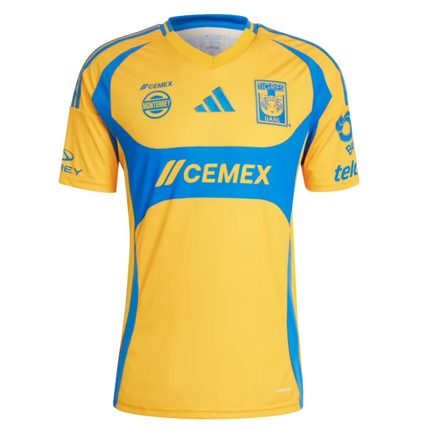 Camiseta Adidas Tigres TUANL 24/25 Primera Equipación