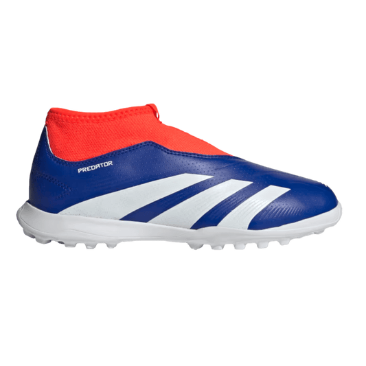 Zapatillas de césped artificial sin cordones Adidas Predator League para jóvenes