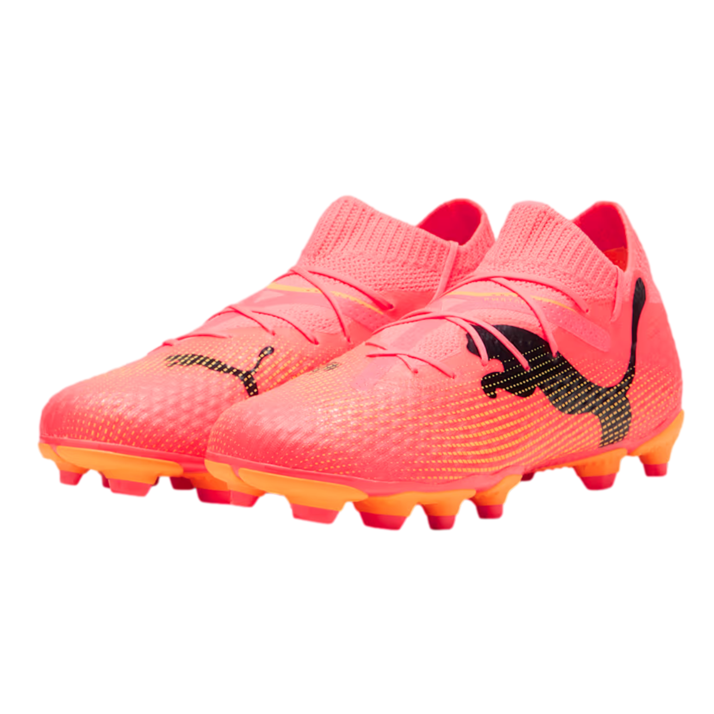 Botas de fútbol para terreno firme para jóvenes Puma Future 7 Pro