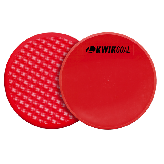 Kwik Goal 10'' Flat Round Markers 16A2901