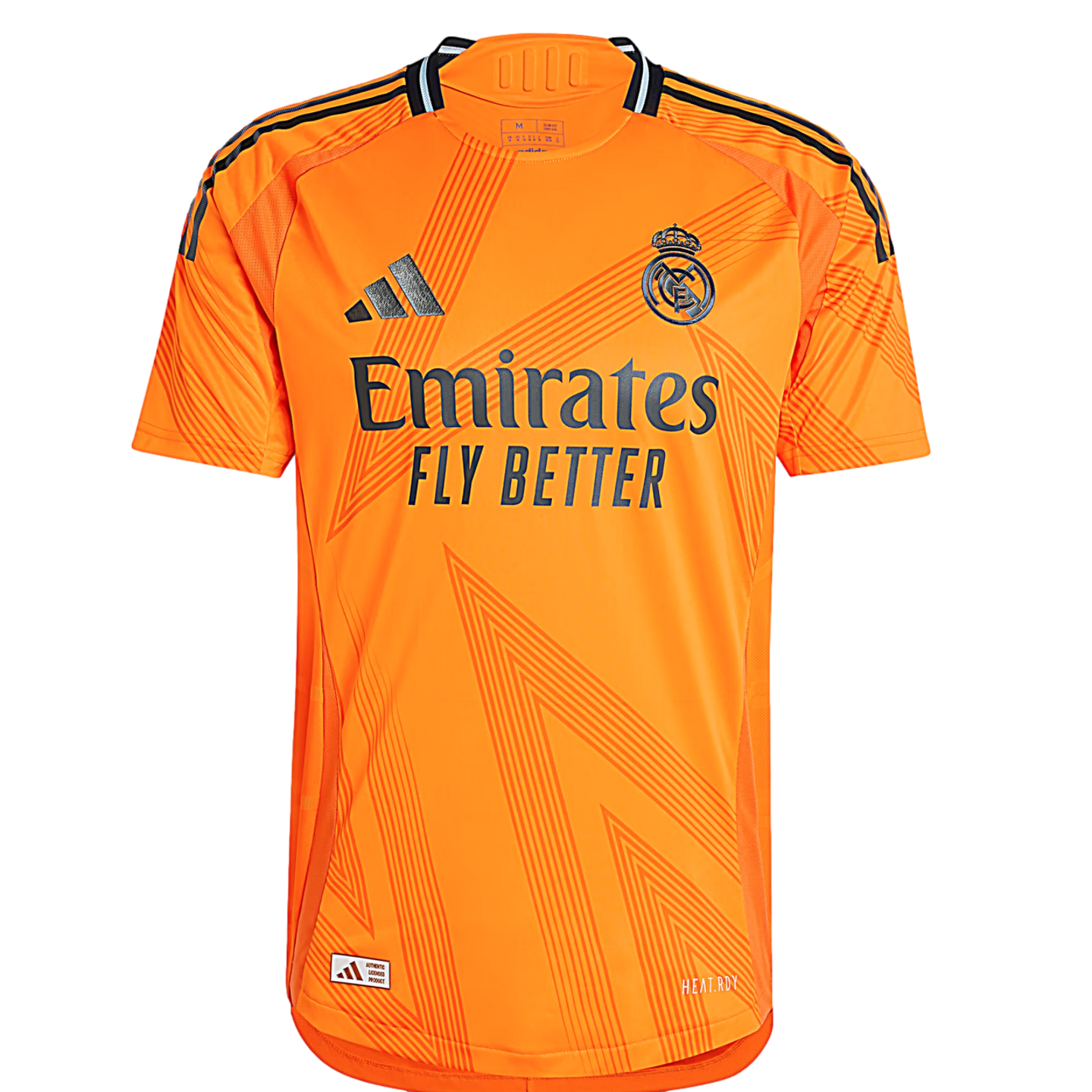 Camiseta de visitante auténtica del Real Madrid 24/25 de Adidas