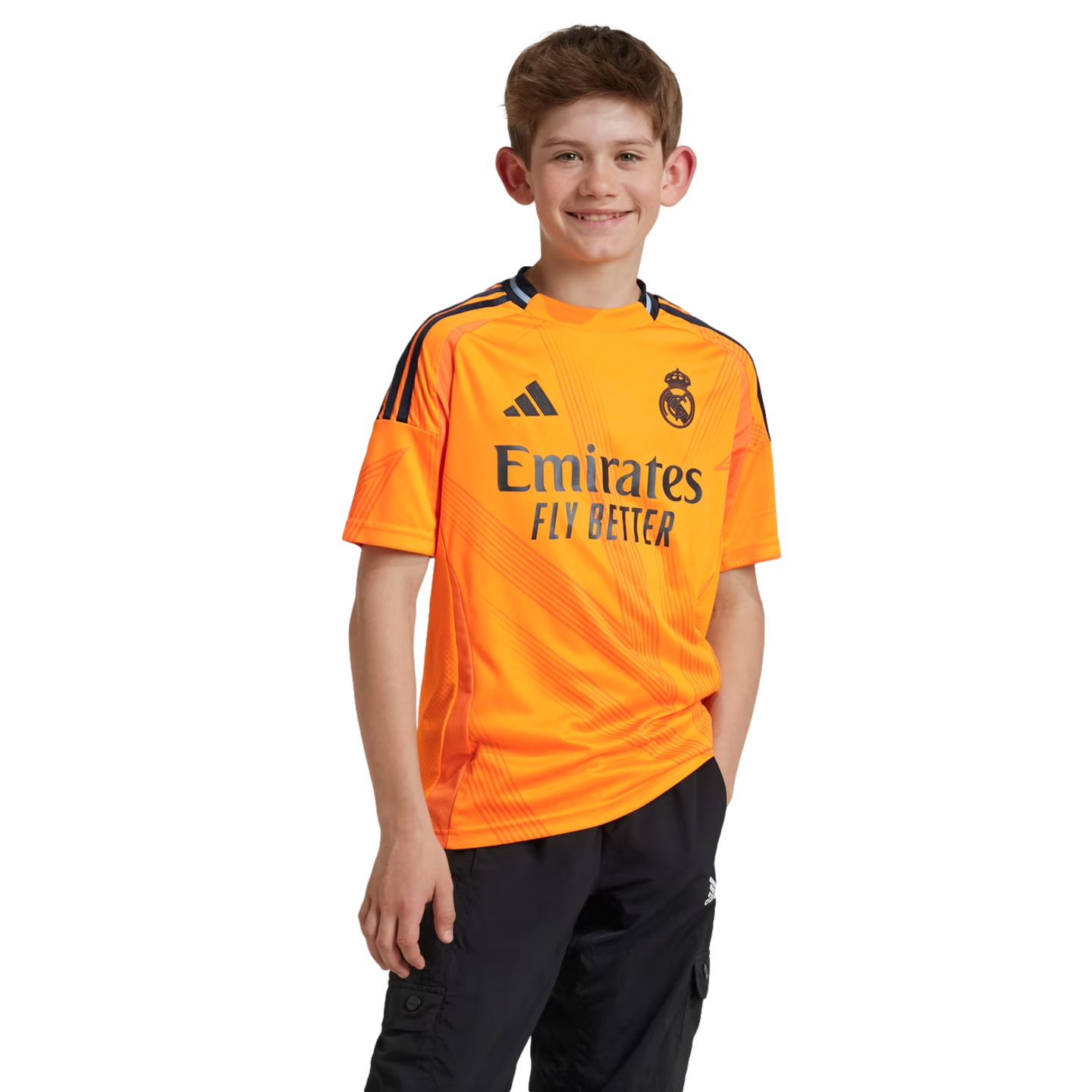 Camiseta de visitante juvenil Adidas Real Madrid 24/25