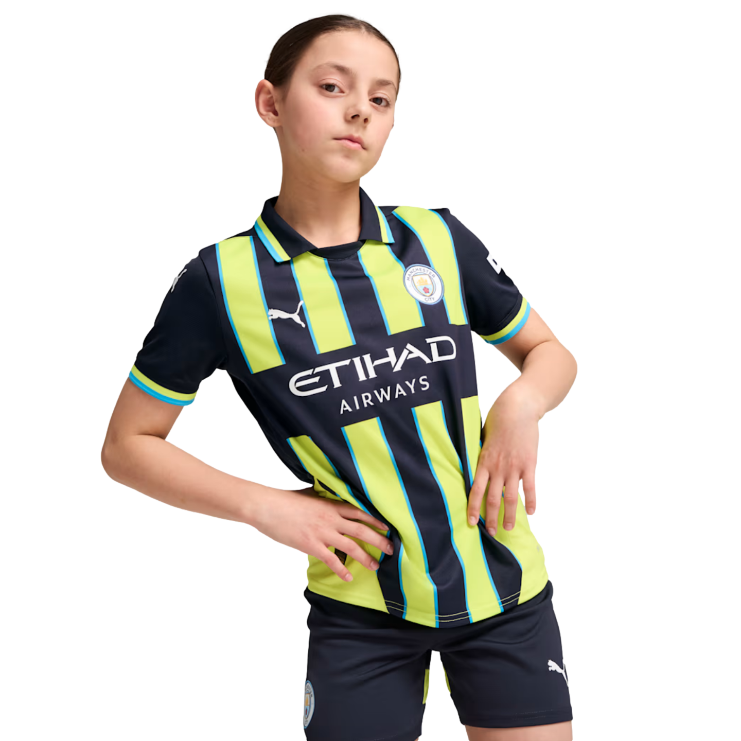 Puma Manchester City 24/25 Youth Away Jersey