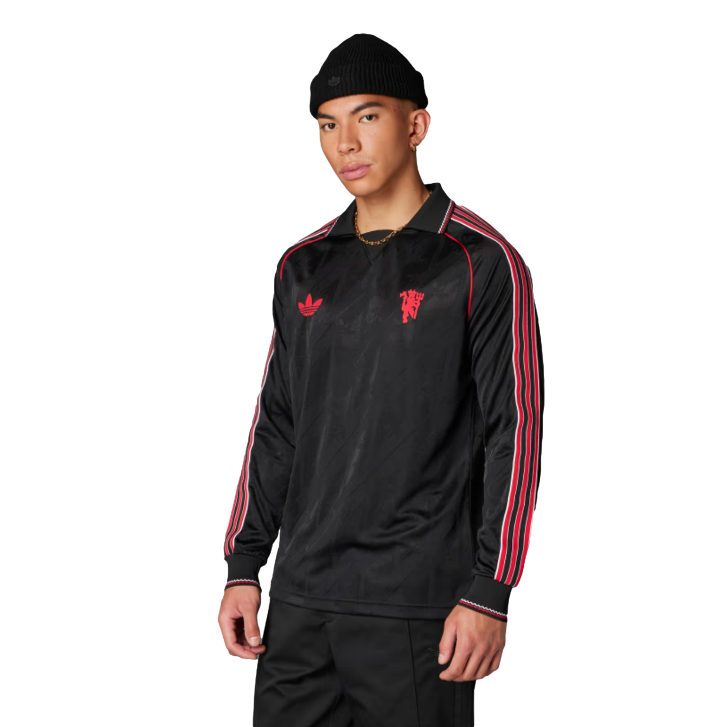 Adidas Manchester United Lifestyler Long Sleeve Jersey