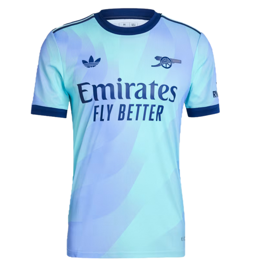 Camiseta oficial auténtica de la tercera equipación del Arsenal 24/25 de Adidas