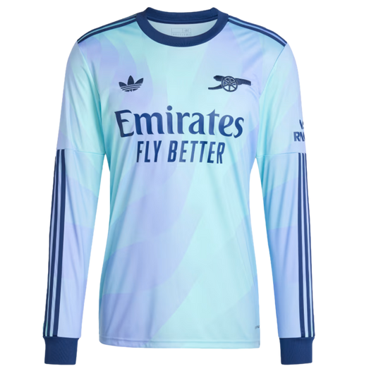 Camiseta de manga larga de la tercera equipación del Arsenal 24/25 de Adidas