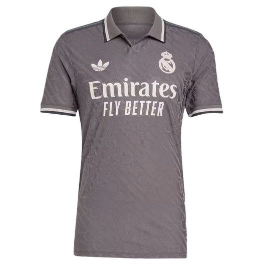 Camiseta auténtica de la tercera equipación del Real Madrid 24/25 de Adidas